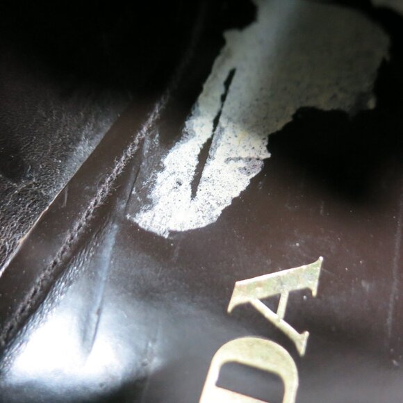 Prada Cap Toe Leather Dress oxfords Men's Footwear Shoes Men's Italy Sz 11 - Picture 8 of 10